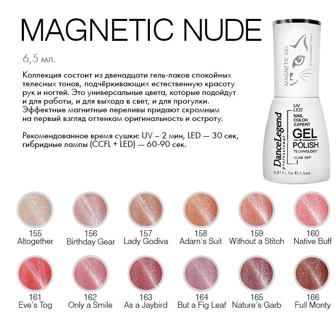 Коллекция Magnetic Nude